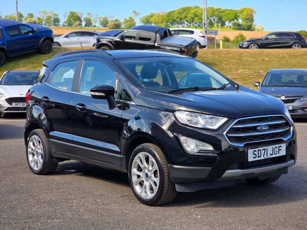 Ford Ecosport 1.0 Ecoboost 125 Titanium SD71JGF Black #3