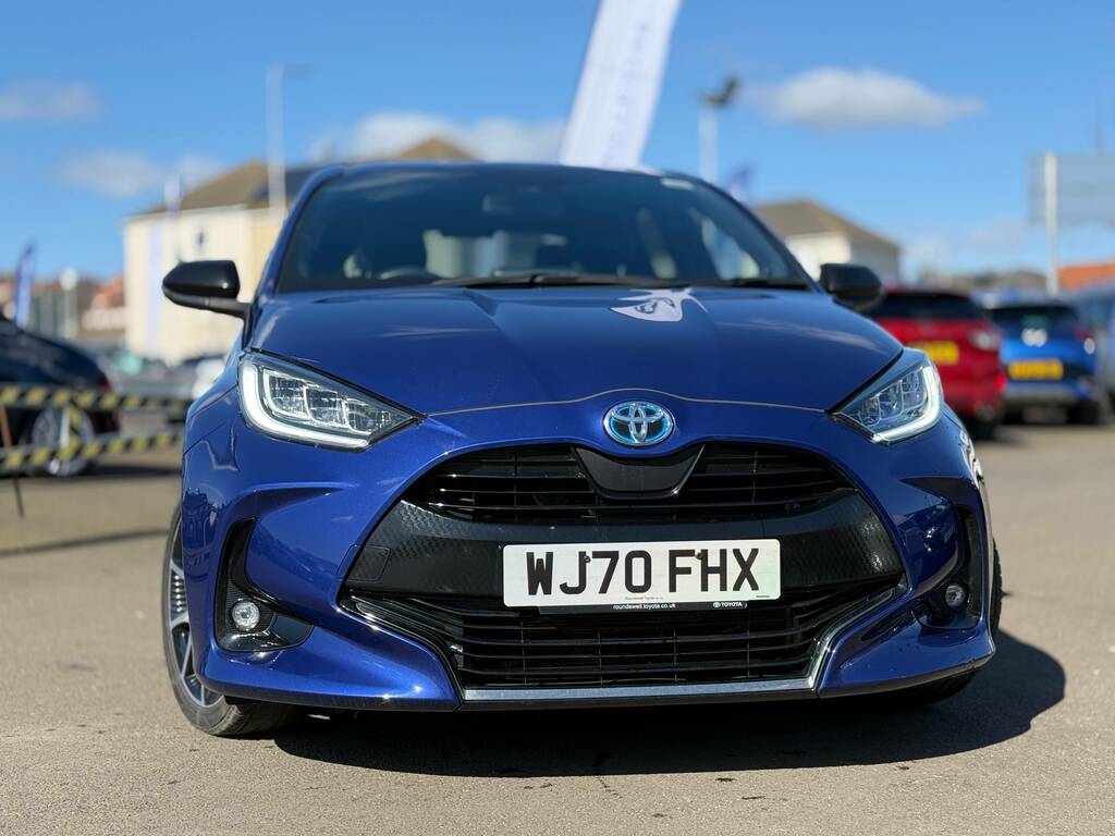 Toyota Yaris 1.5 Vvt-h Dynamic Hatchback Hybrid E-cv WJ70FHX Blue #2