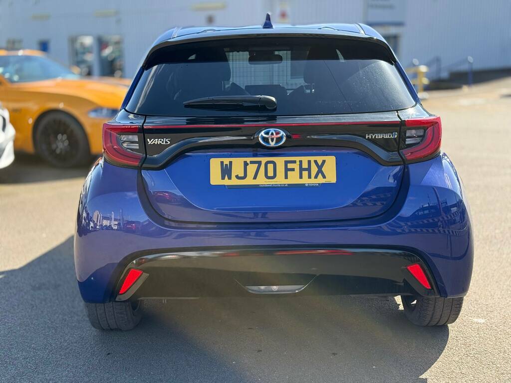 Toyota Yaris 1.5 Vvt-h Dynamic Hatchback Hybrid E-cv WJ70FHX Blue #5