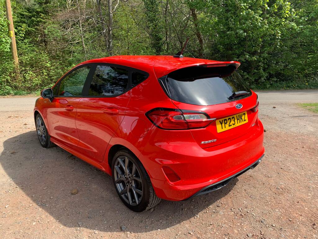 Ford Fiesta 1.0 Ecoboost Hybrid Mhev 125 St-line Edition YP23HKZ Red #5