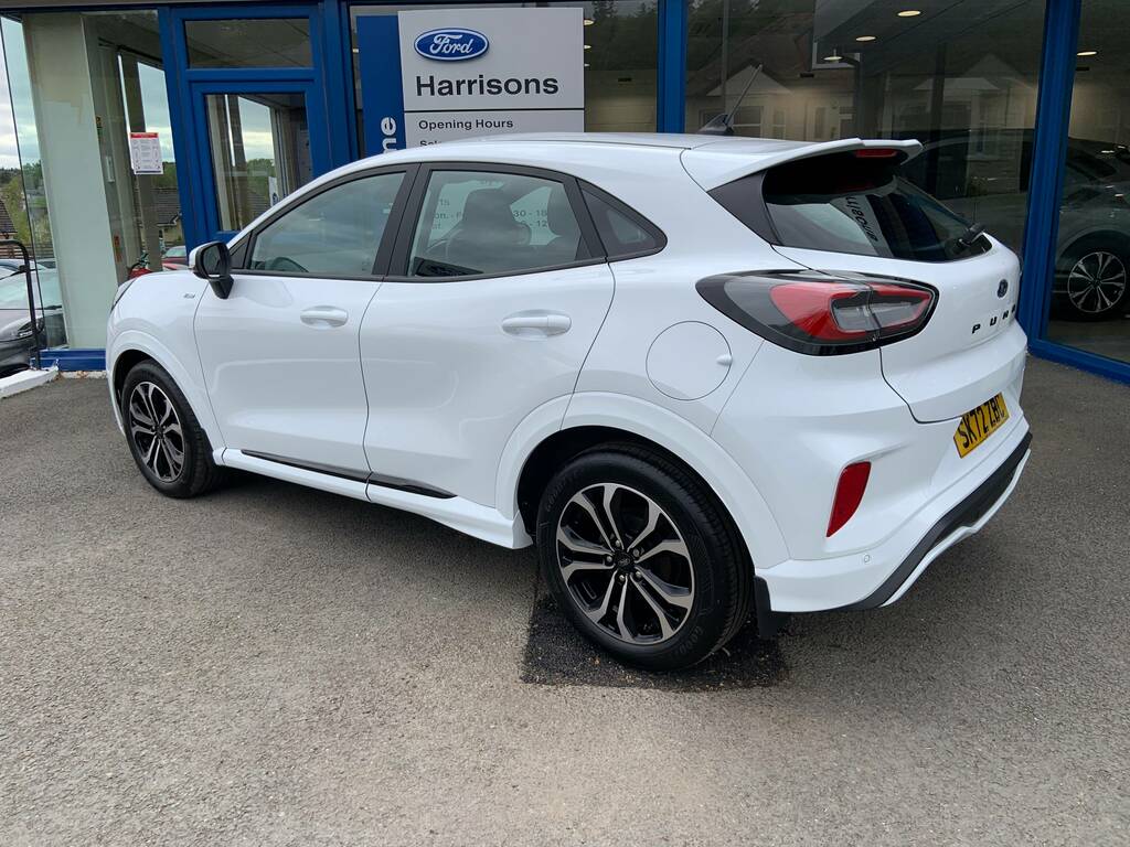 Ford Puma St-line 1.0 Ecoboost Hybrid 125Ps SK72ZBC White #5