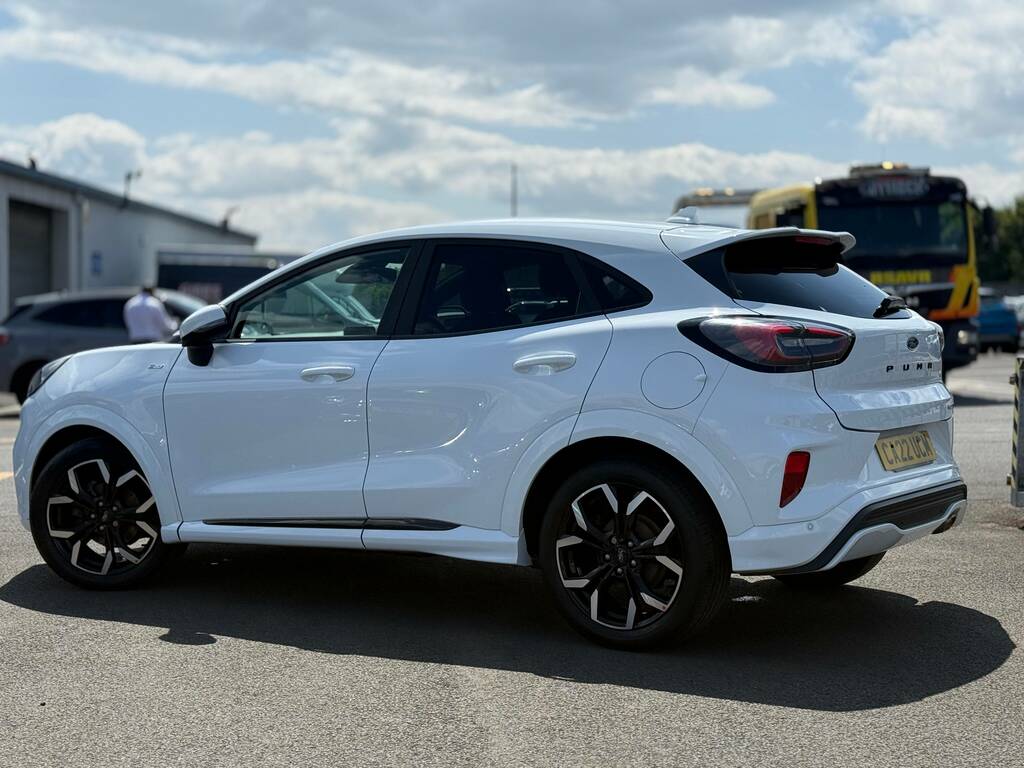Ford Puma 1.0T Ecoboost Mhev St-line X Suv Hybrid CA22UCM White #3