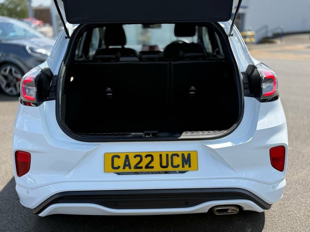 Ford Puma 1.0T Ecoboost Mhev St-line X Suv Hybrid CA22UCM White #5
