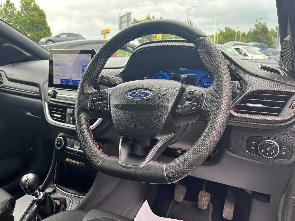 Ford Puma 1.0T Ecoboost Mhev St-line X Suv Hybrid AK22MHU Black #5