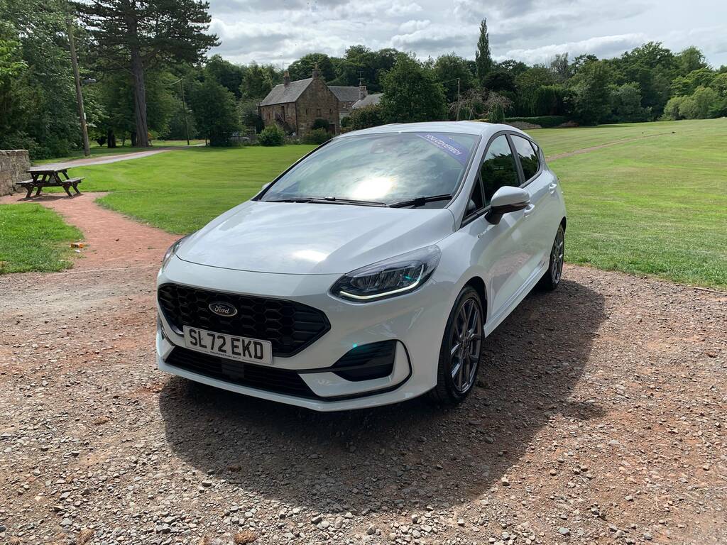 Ford Fiesta St-line Edition Mhev 1.0 125Ps SL72EKD White #6