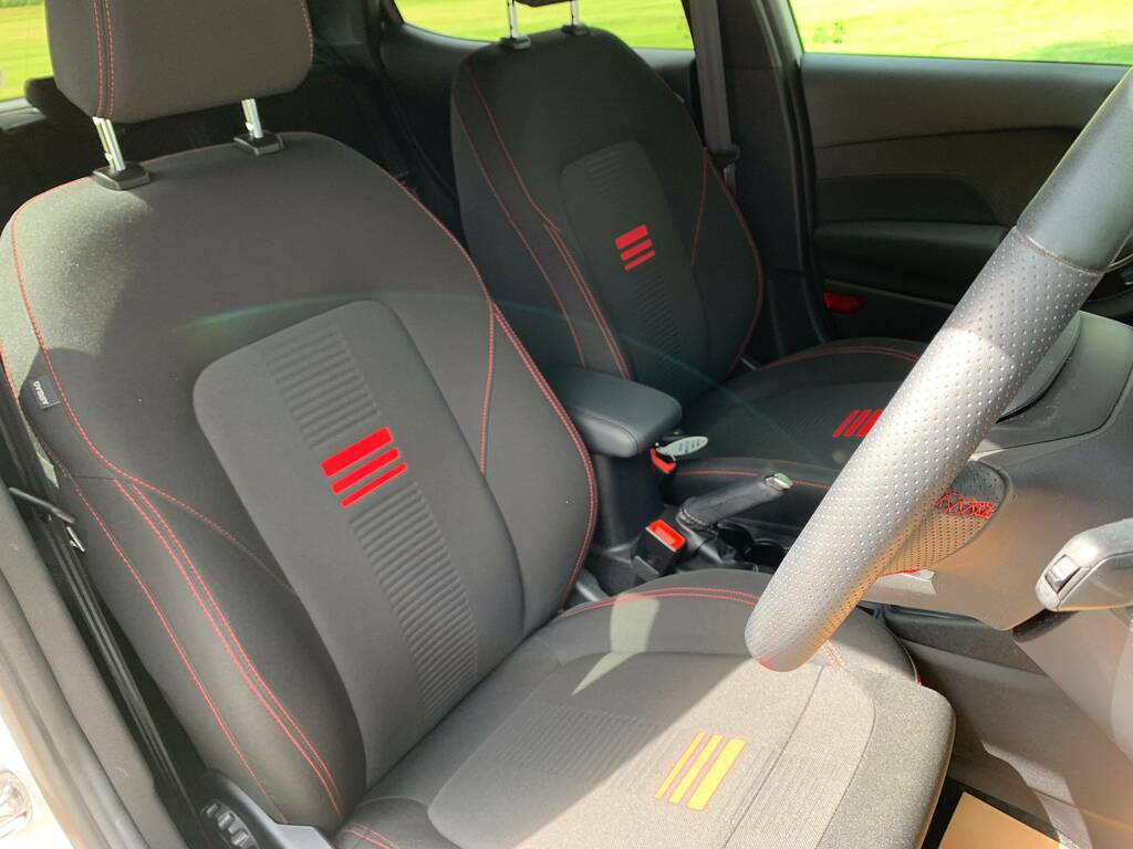 Ford Fiesta St-line Edition Mhev 1.0 125Ps SL72EKD White #4