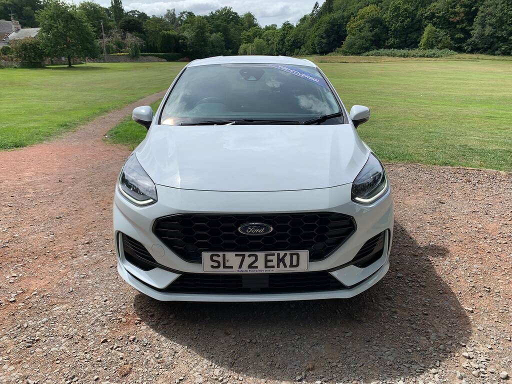 Ford Fiesta St-line Edition Mhev 1.0 125Ps SL72EKD White #3