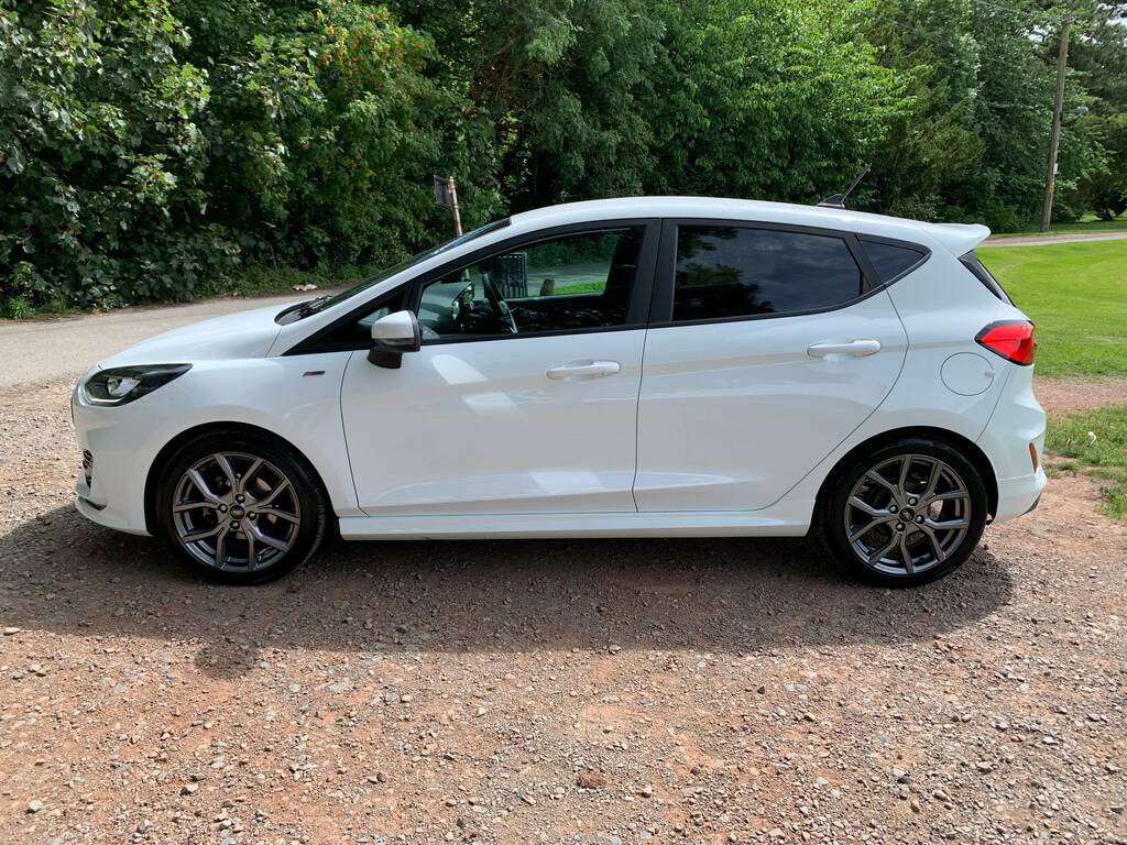 Ford Fiesta St-line Edition Mhev 1.0 125Ps SL72EKD White #5