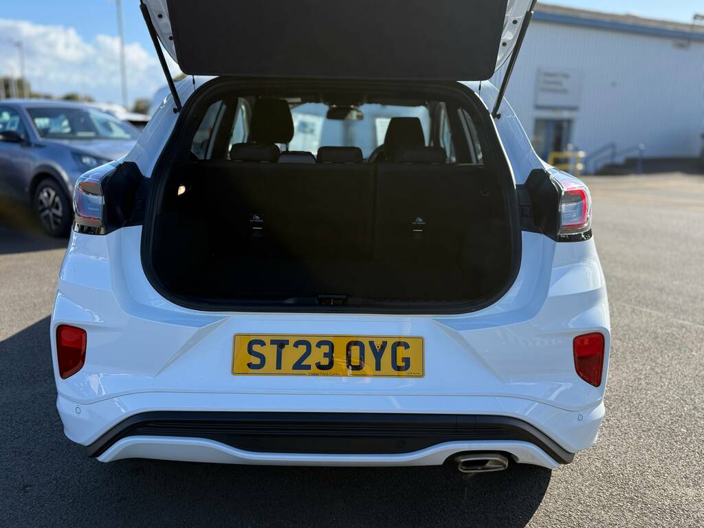 Ford Puma 1.0T Ecoboost Mhev St-line Suv Hybrid M ST23OYG White #5