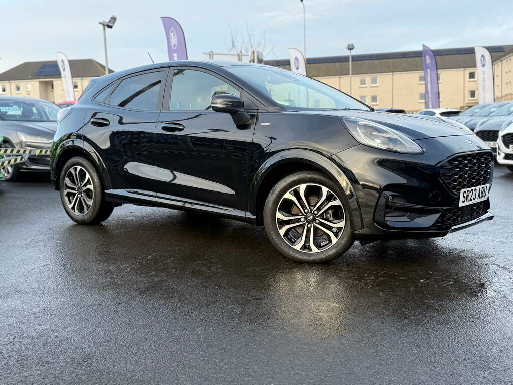 Ford Puma 1.0T Ecoboost Mhev St-line Suv Hybrid M Black