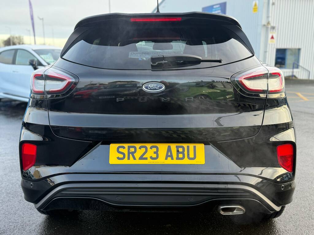 Ford Puma 1.0T Ecoboost Mhev St-line Suv Hybrid M SR23ABU Black #4