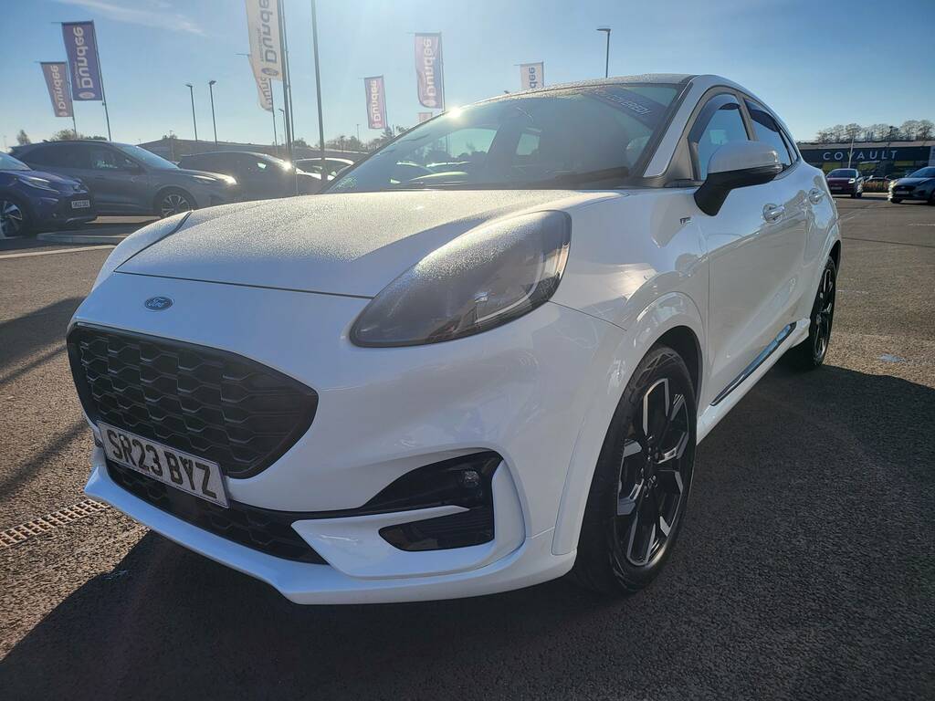 Ford Puma St-line X 1.0 155Ps Mhev SR23BYZ White #6