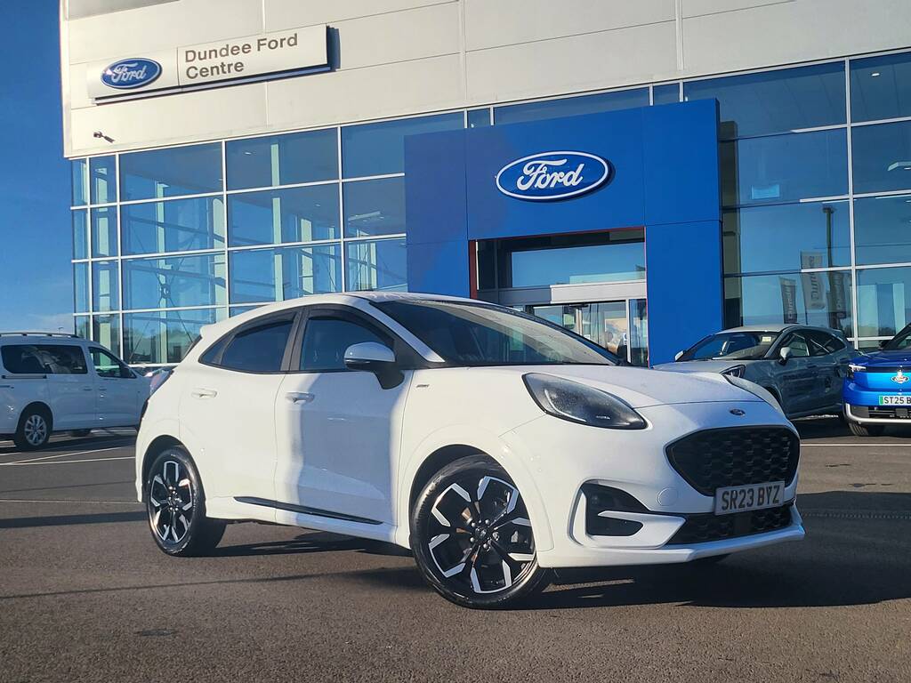 Ford Puma St-line X 1.0 155Ps Mhev White