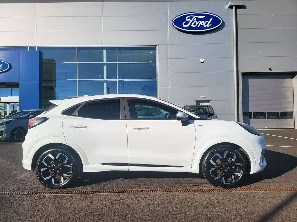 Ford Puma St-line X 1.0 155Ps Mhev SR23BYZ White #2