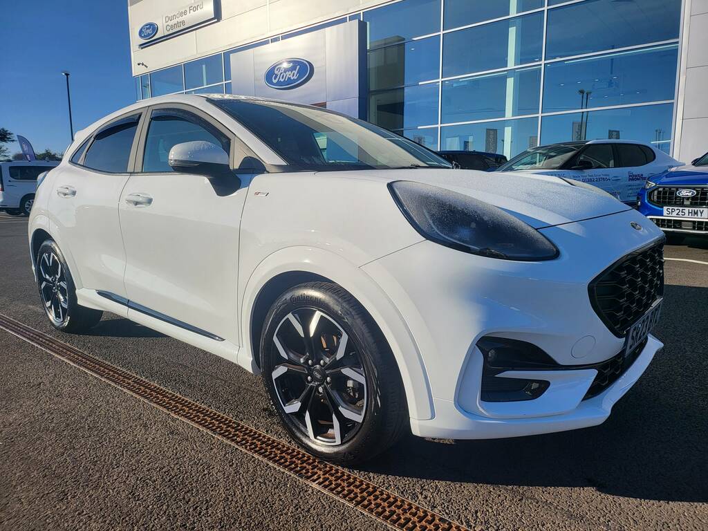 Ford Puma St-line X 1.0 155Ps Mhev SR23BYZ White #4