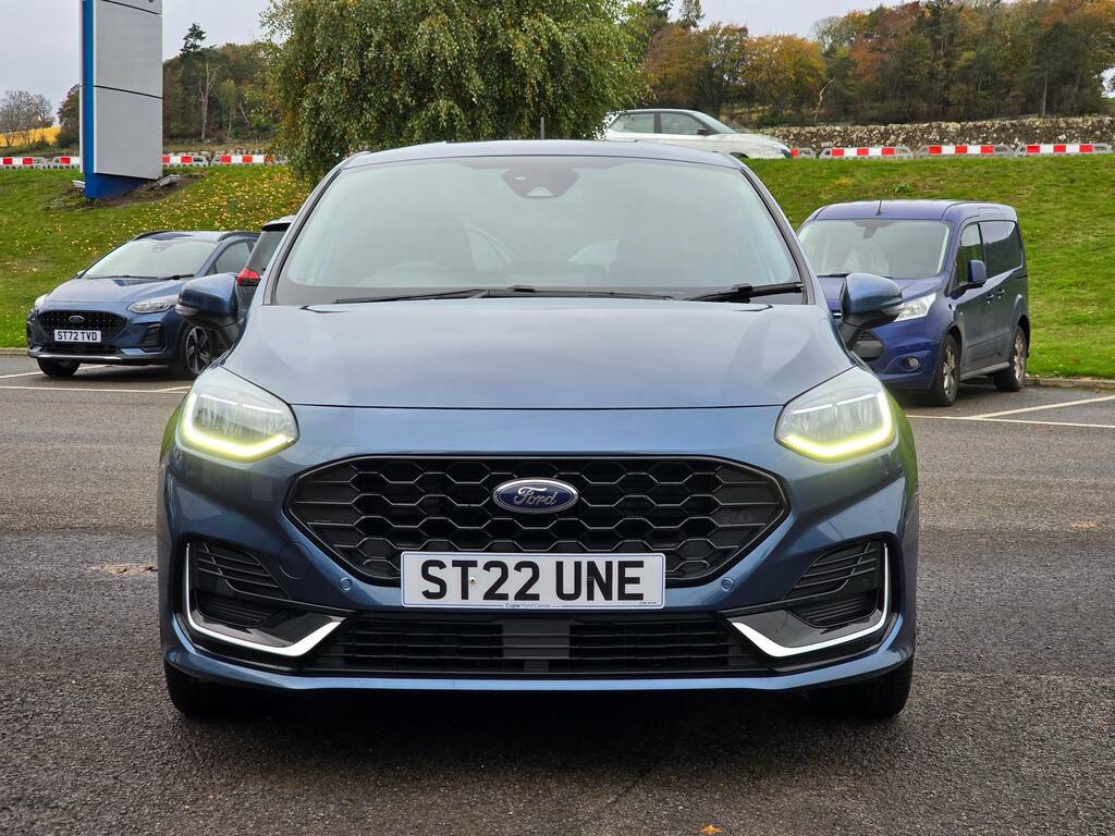 Ford Fiesta 1.0 Ecoboost St-line Vignale Mhev 155Ps ST22UNE Blue #2