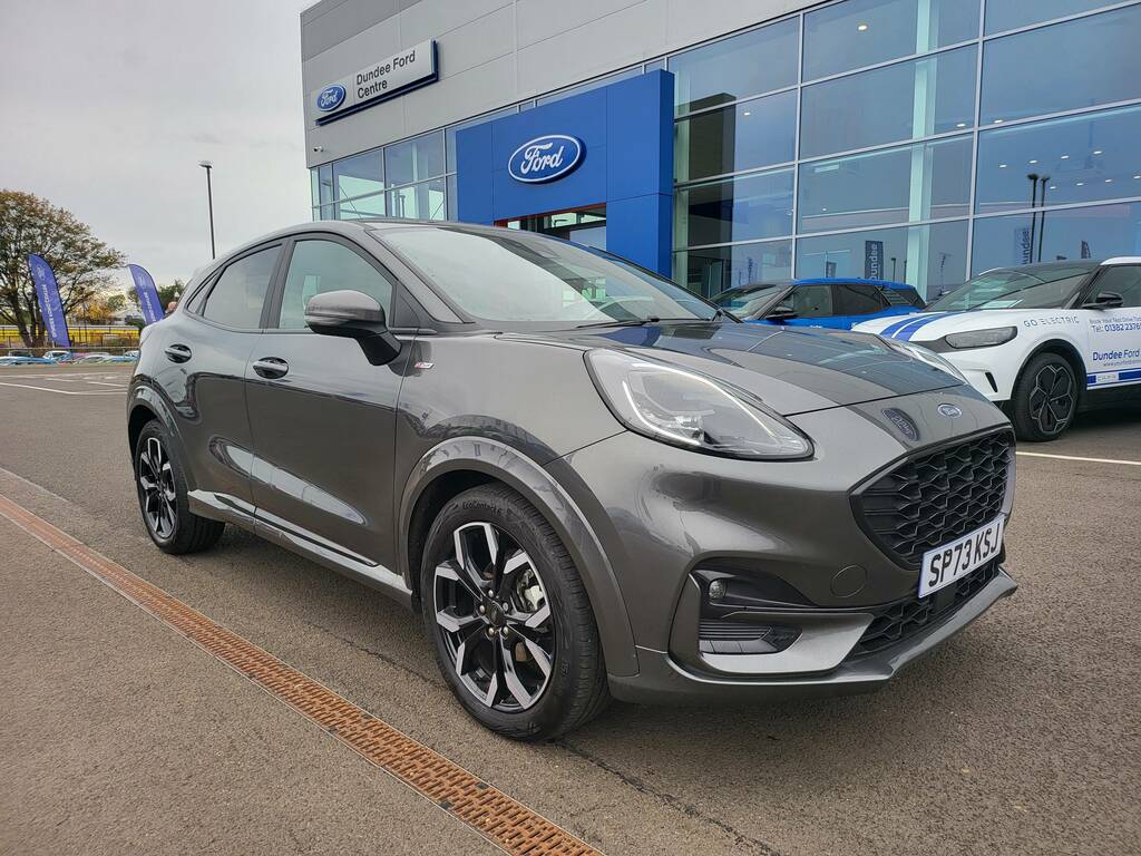 Ford Puma 1.0T Ecoboost Mhev St-line X 125Ps SP73KSJ Grey #4