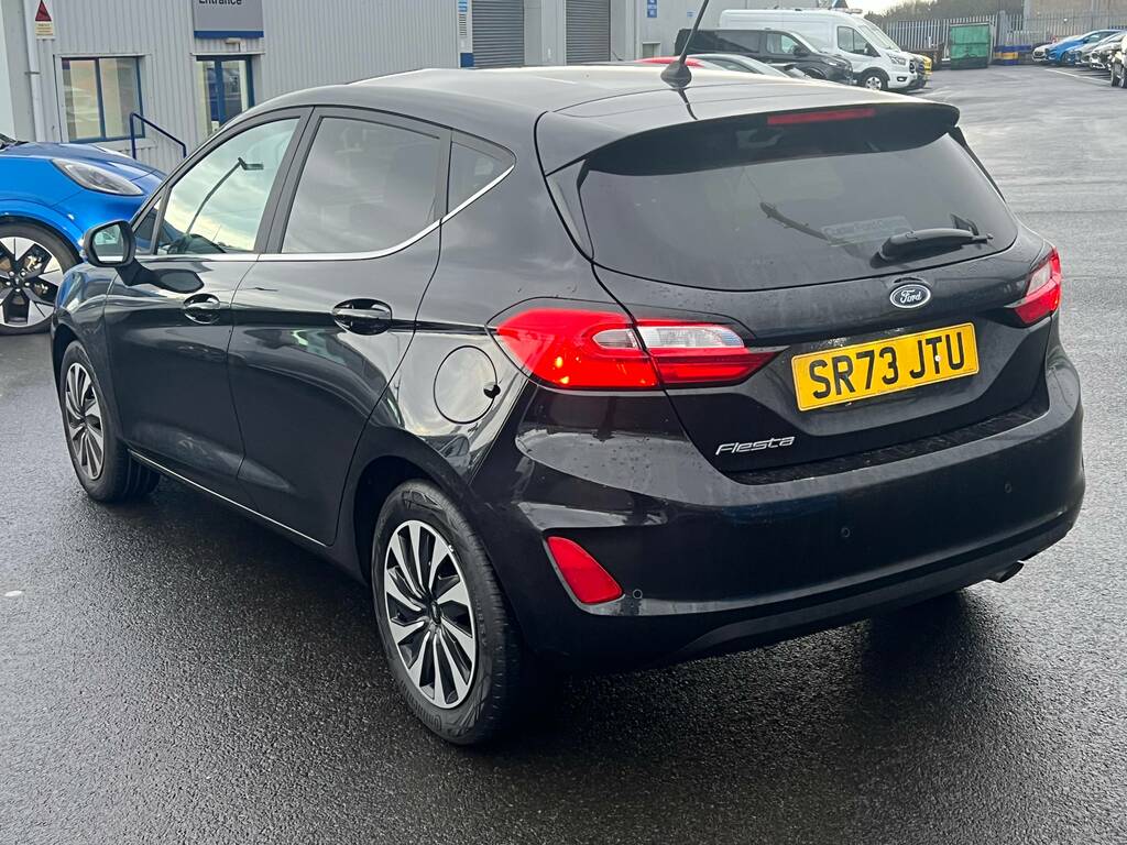 Ford Fiesta 1.0T Ecoboost Titanium Hatchback SR73JTU Black #4