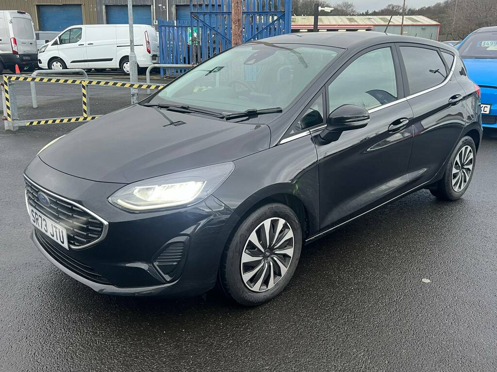 Ford Fiesta 1.0T Ecoboost Titanium Hatchback SR73JTU Black #6