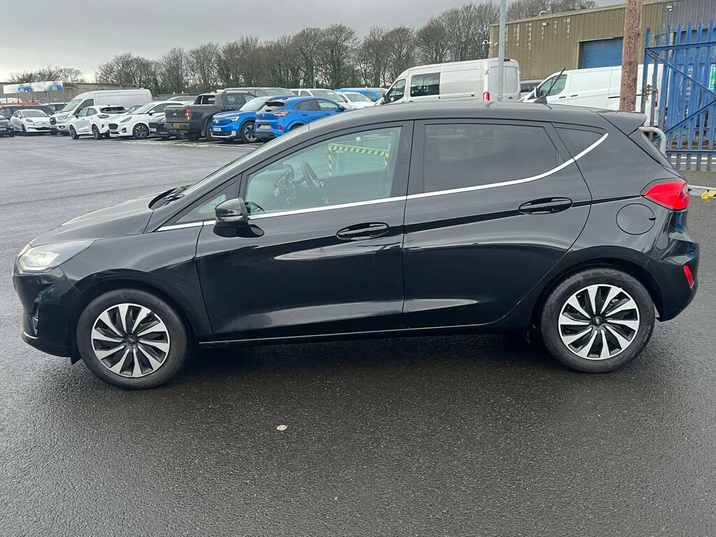 Ford Fiesta 1.0T Ecoboost Titanium Hatchback SR73JTU Black #5
