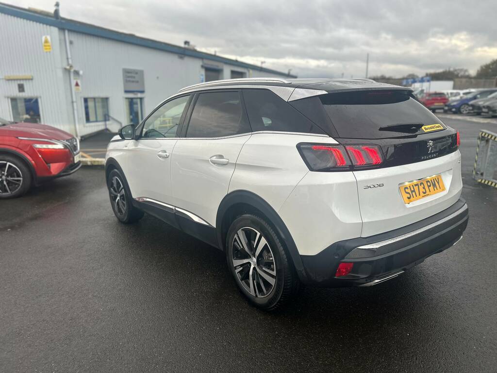 Peugeot 3008 1.2 Gt Suv Hybrid E-dsc6 Euro 6 Ss SH73PMY White #6