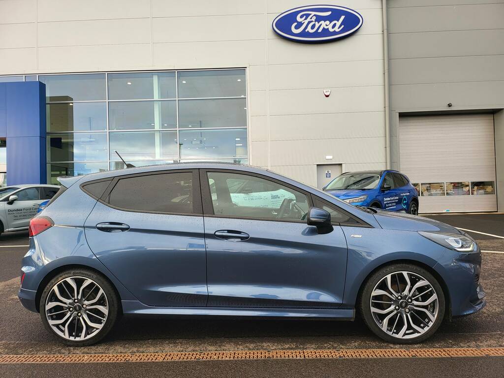 Ford Fiesta 1.0 Ecoboost Mhev St-line X 125Ps ST23KXJ Blue #2