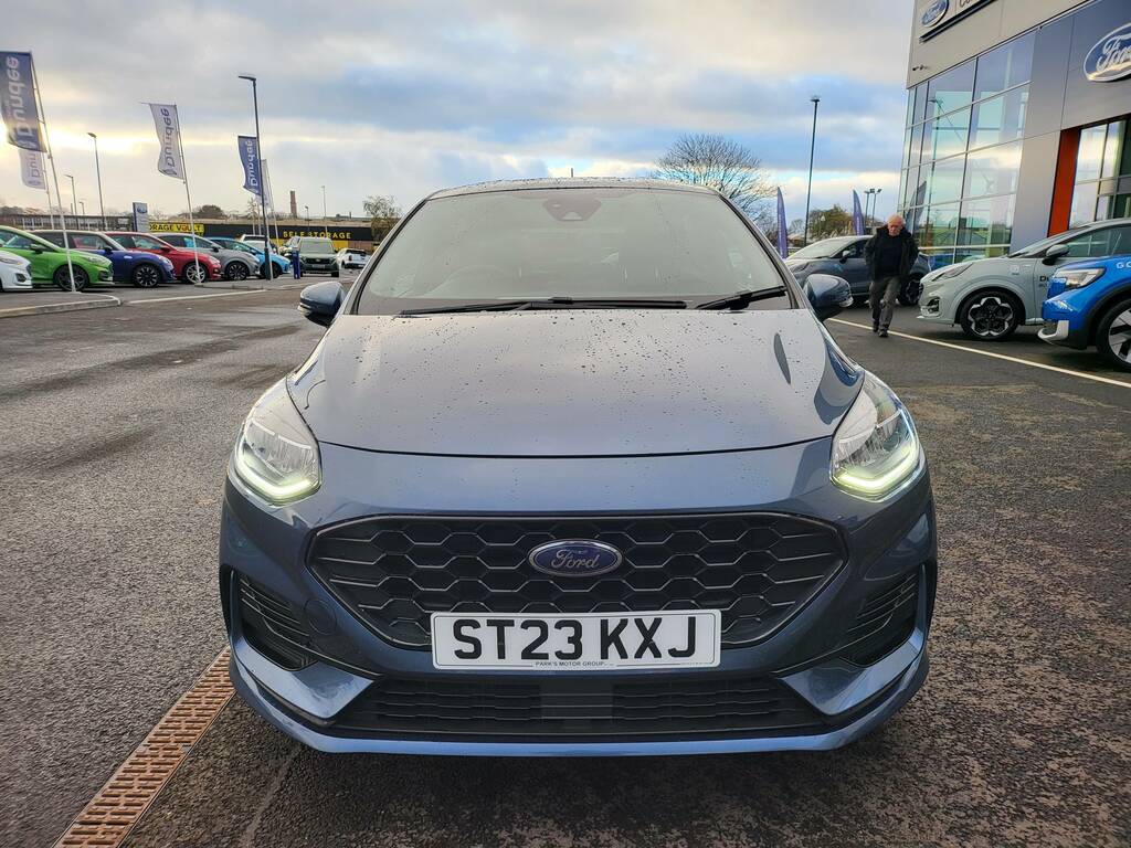 Ford Fiesta 1.0 Ecoboost Mhev St-line X 125Ps ST23KXJ Blue #6