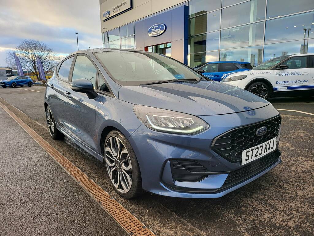 Ford Fiesta 1.0 Ecoboost Mhev St-line X 125Ps ST23KXJ Blue #5