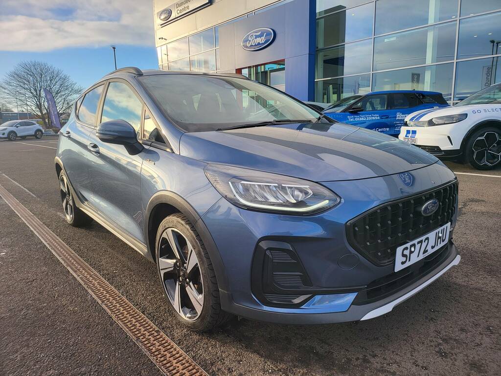 Ford Fiesta 1.0 Ecoboost Active 100Ps SP72JHU Blue #4