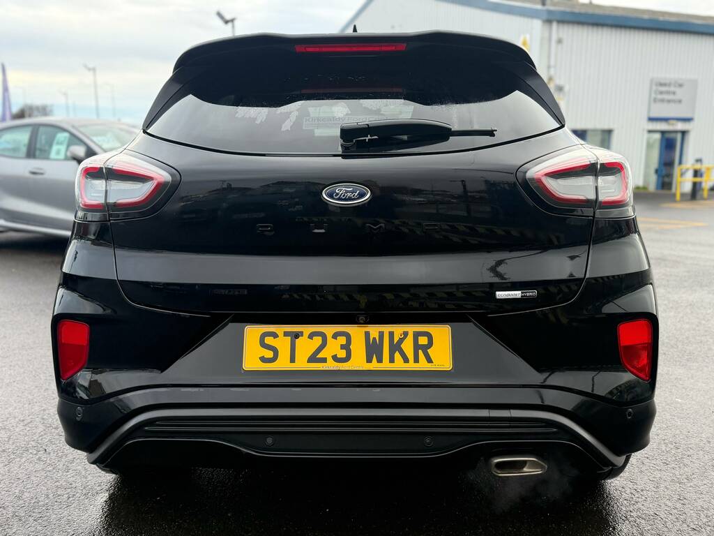 Ford Puma 1.0 Ecoboost Hybrid Mhev St-line X ST23WKR Black #4