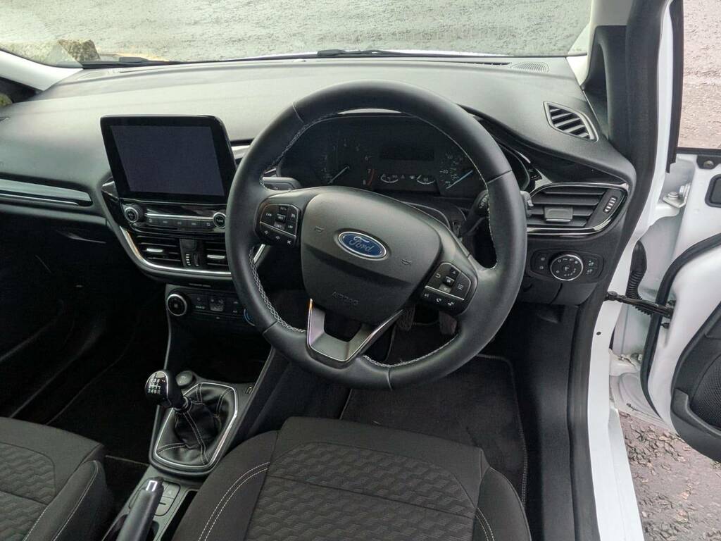 Ford Fiesta Titanium 1.0 100Ps ST72DXZ White #2