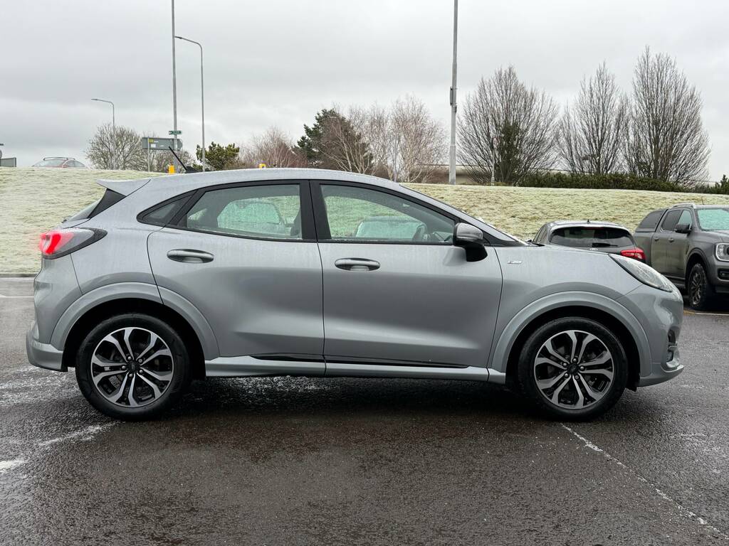 Ford Puma 1.0 Ecoboost St-line Mhev 125Ps ST23XVM Silver #4