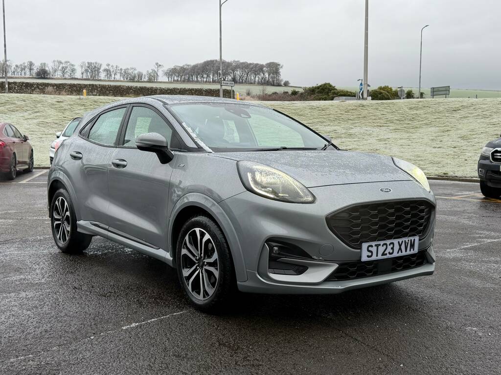 Ford Puma 1.0 Ecoboost St-line Mhev 125Ps ST23XVM Silver #3