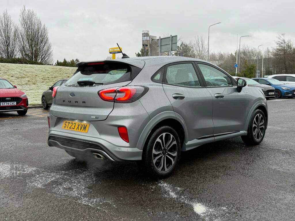 Ford Puma 1.0 Ecoboost St-line Mhev 125Ps ST23XVM Silver #5