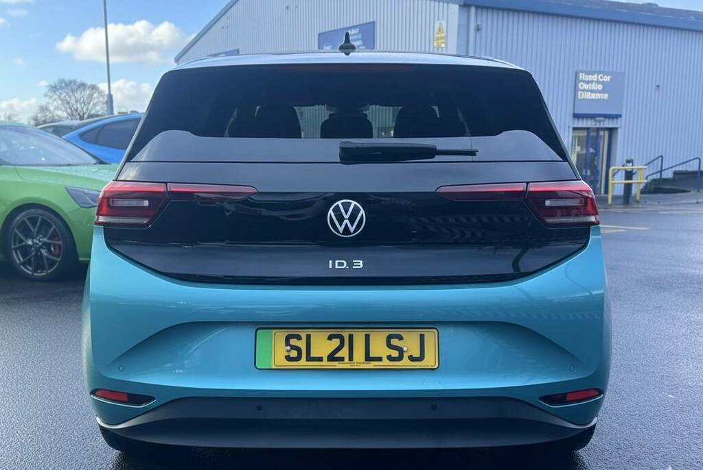 Volkswagen ID.3 Pro Performance 58Kwh Business Hatchback Elect SL21LSJ Blue #3