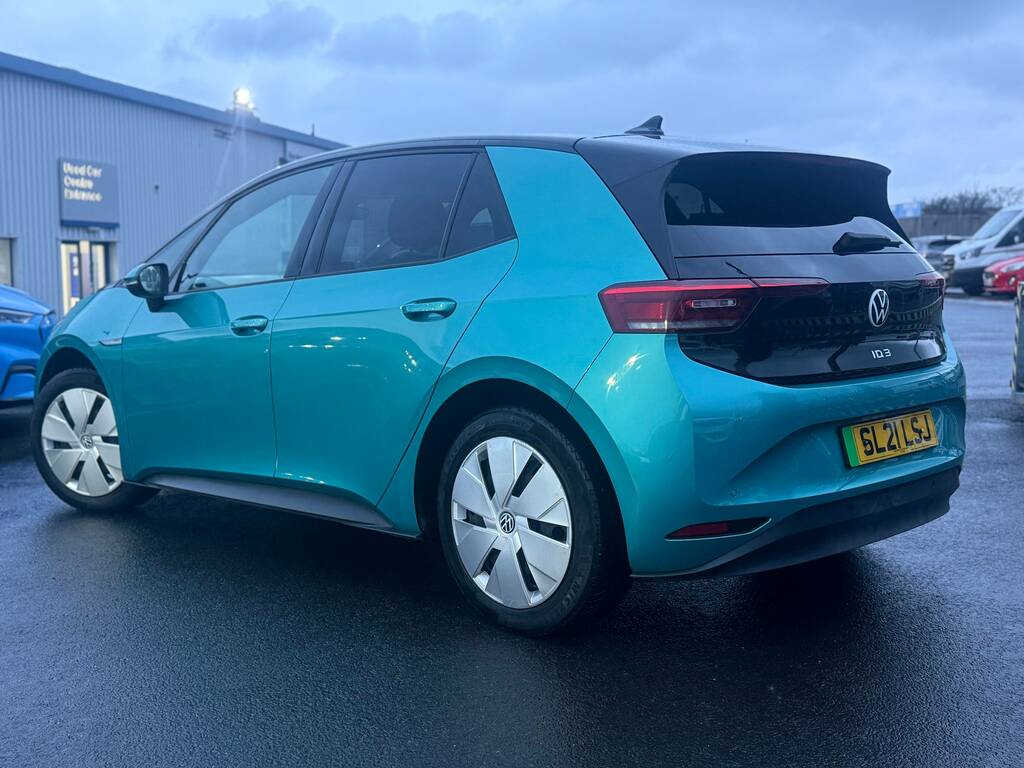 Volkswagen ID.3 Pro Performance 58Kwh Business Hatchback Elect SL21LSJ Blue #4
