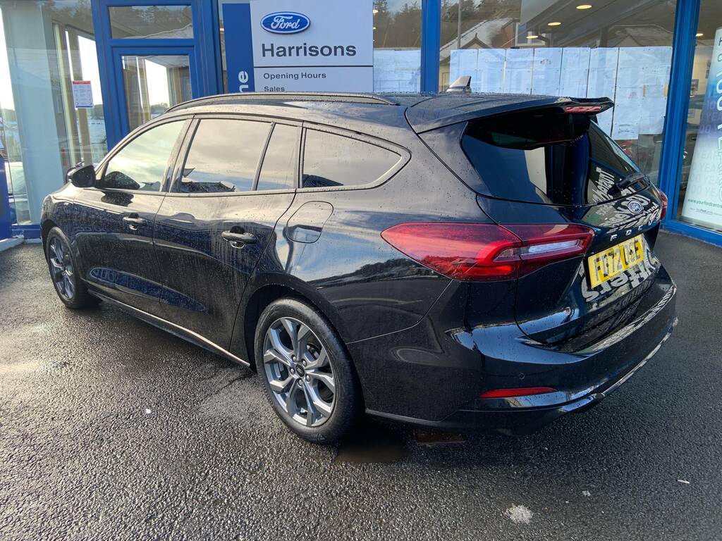 Ford Focus 1.0 Ecoboost St-line 125Ps Estate FD72OSE Black #5