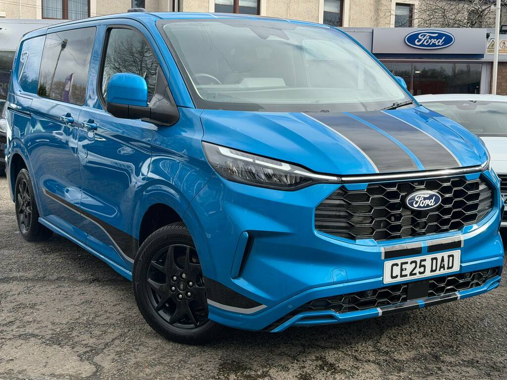 Ford Transit Custom 320 2.0 Ecoblue 170Ps L1 Double Cab Sport Blue