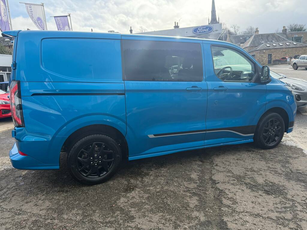 Ford Transit Custom 320 2.0 Ecoblue 170Ps L1 Double Cab Sport CE25DAD Blue #3