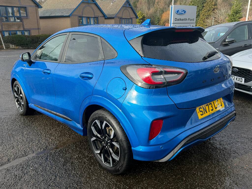 Ford Puma St-line X Mhev 1.0 125Ps SN73LGJ Blue #3