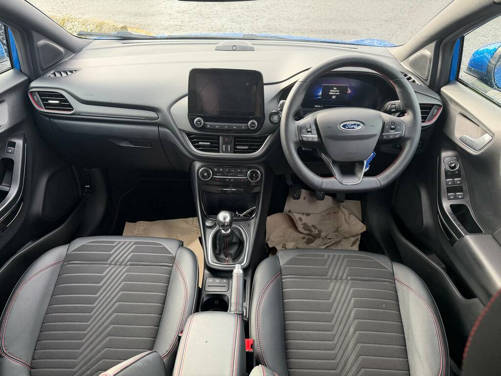 Ford Puma St-line X Mhev 1.0 125Ps SN73LGJ Blue #4