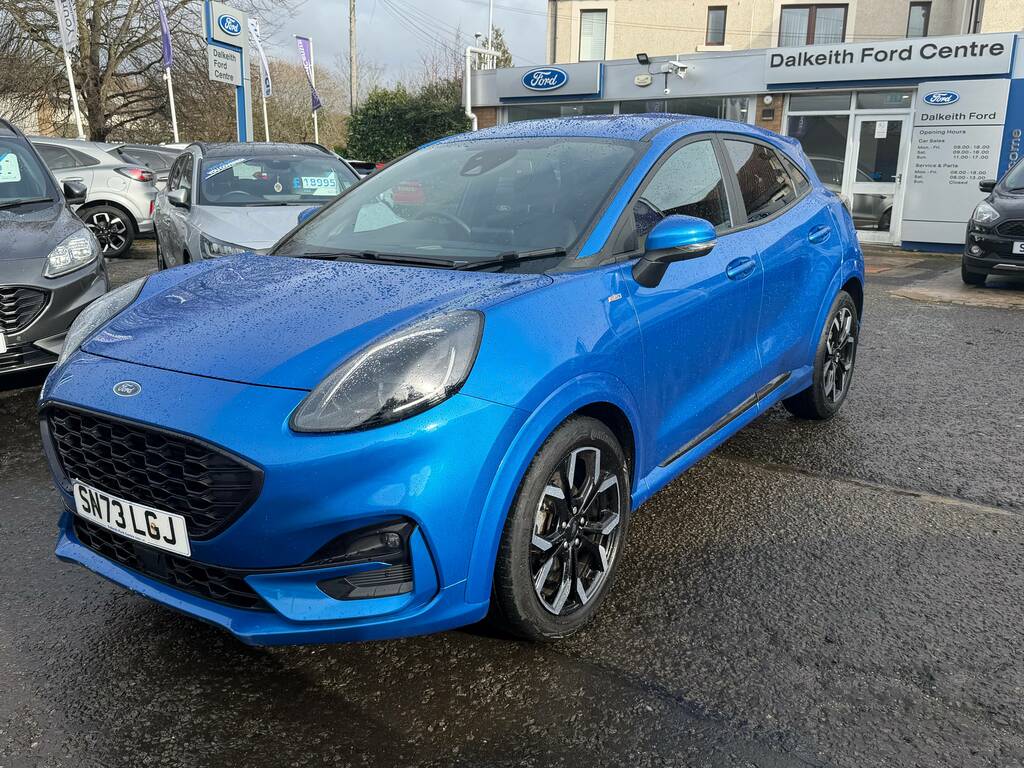 Ford Puma St-line X Mhev 1.0 125Ps SN73LGJ Blue #5