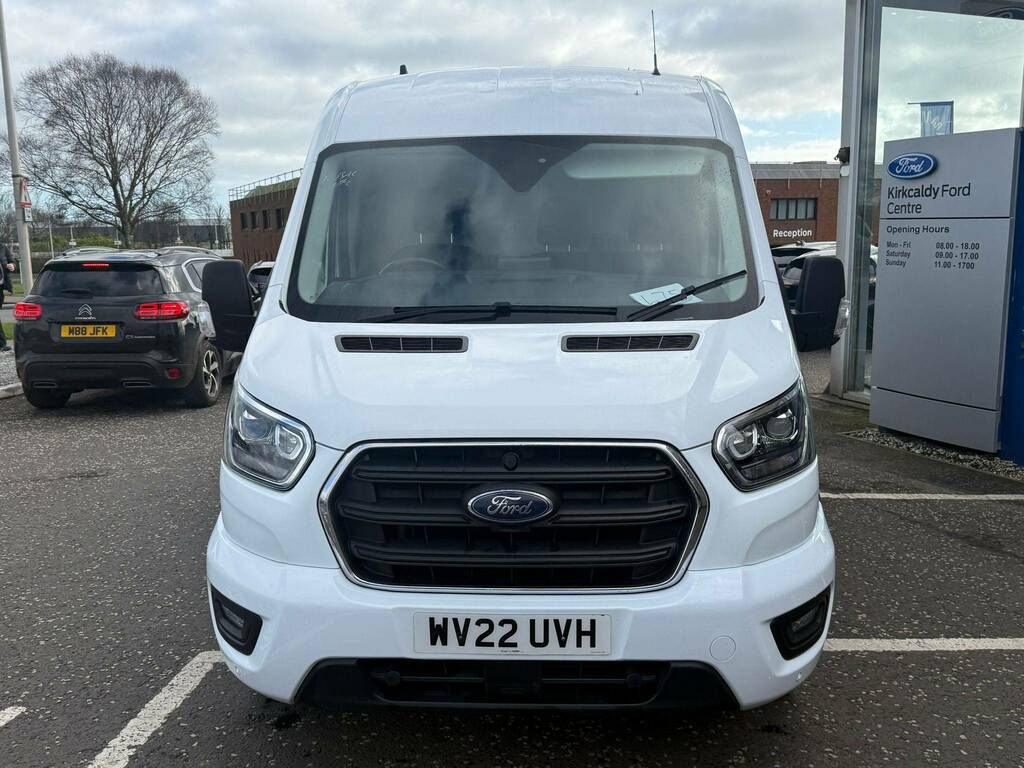 Ford Transit Custom 350 2.0 Ecoblue 185Ps L3 H2 Limited Fwd WV22UVH White #3
