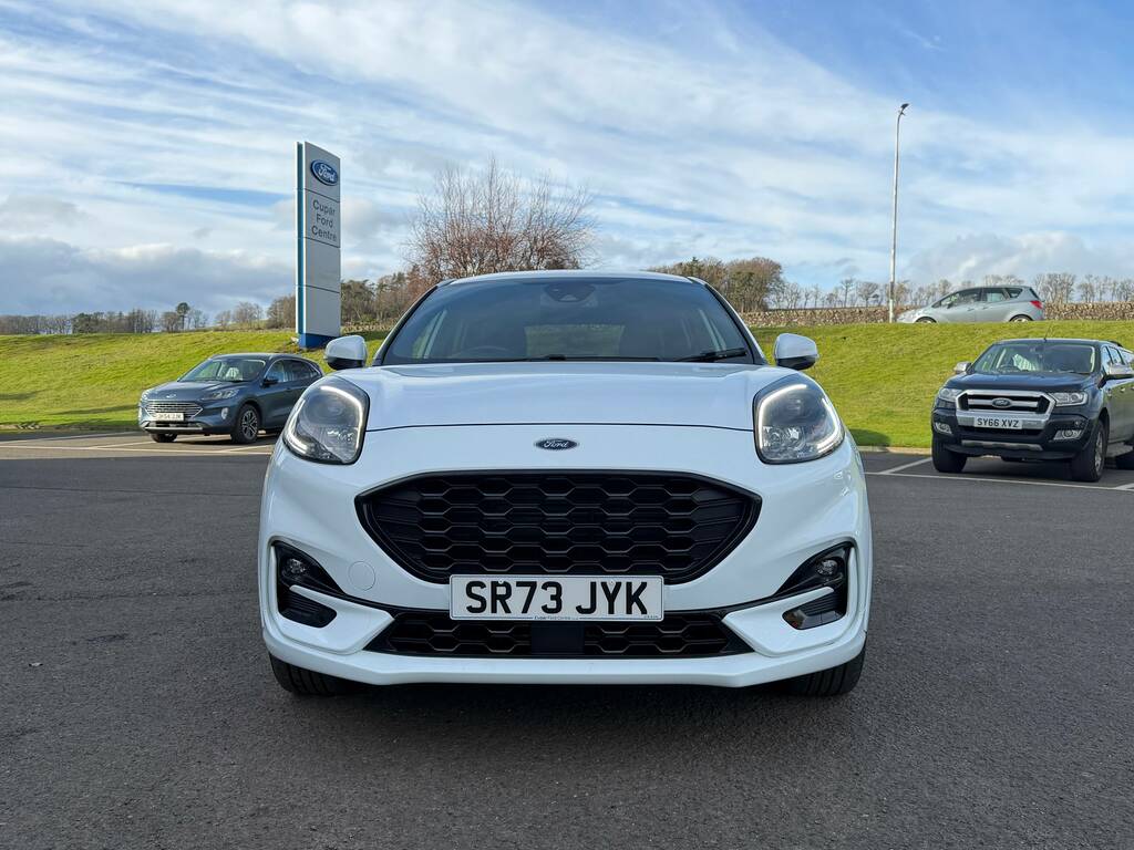 Ford Puma 1.0 Ecoboost St-line X Mhev 125Ps SR73JYK White #2