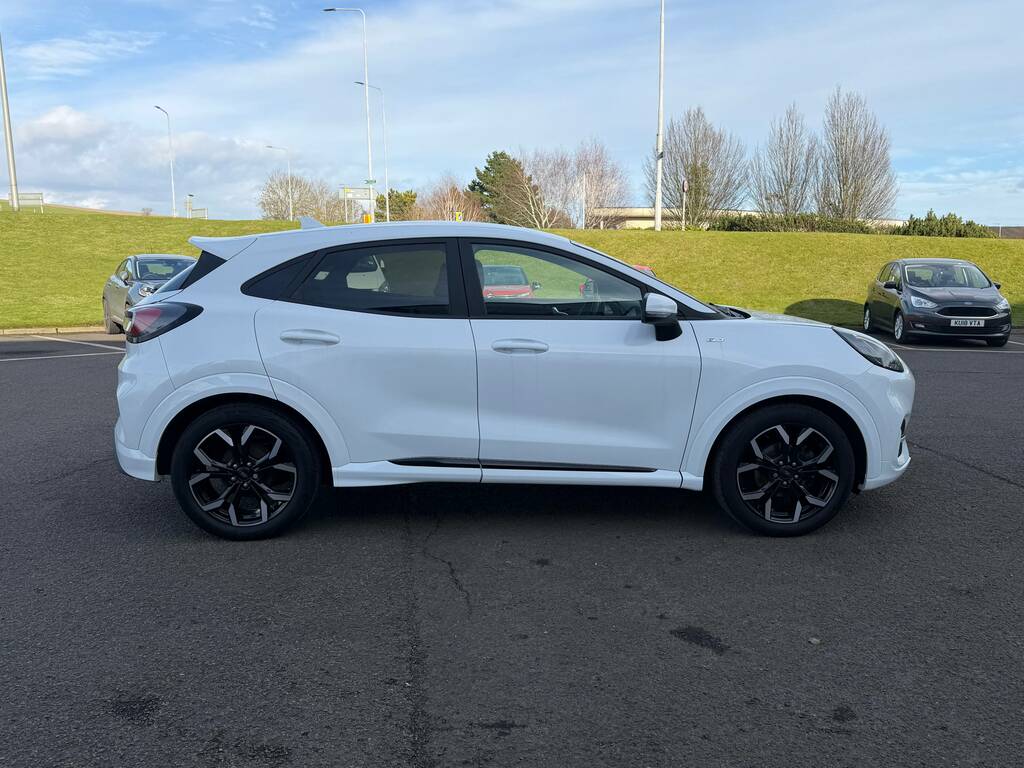 Ford Puma 1.0 Ecoboost St-line X Mhev 125Ps SR73JYK White #4