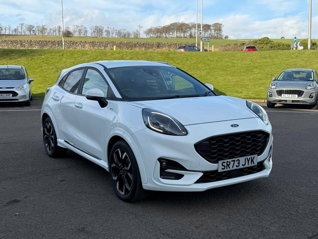 Ford Puma 1.0 Ecoboost St-line X Mhev 125Ps SR73JYK White #3