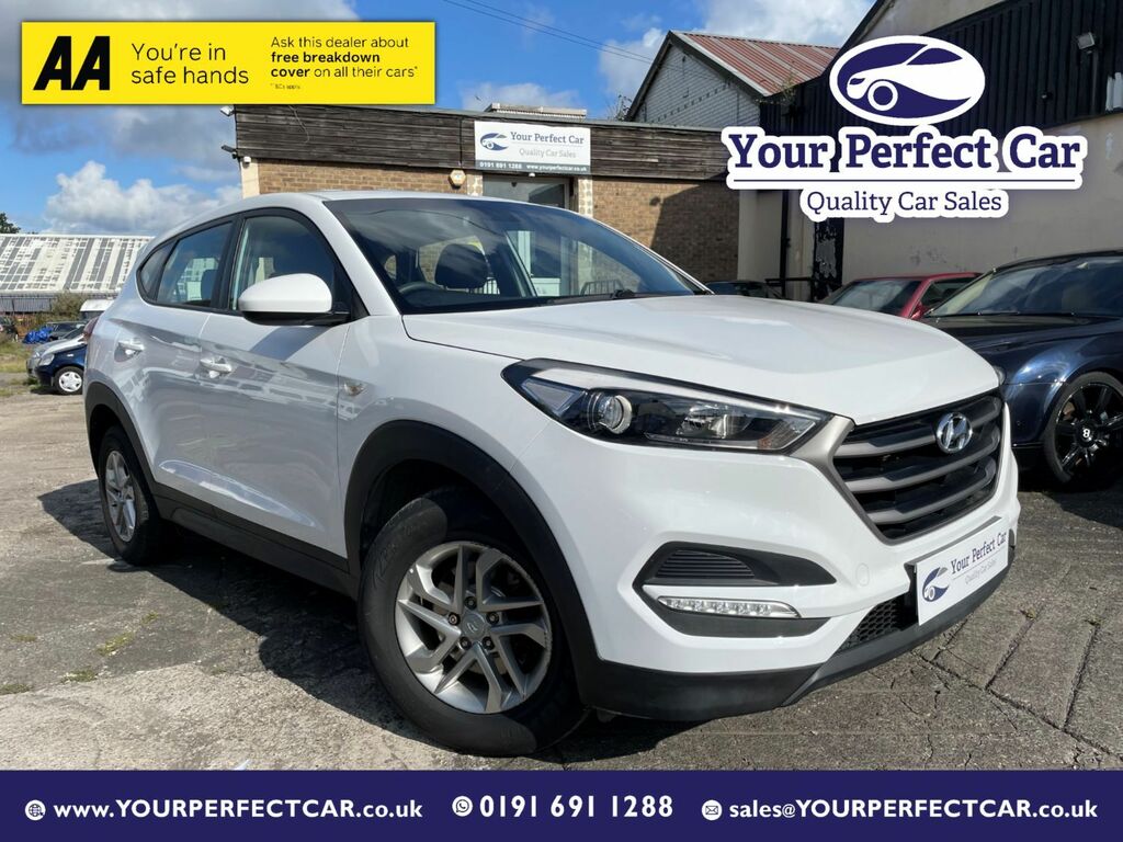 Hyundai Tucson 1.7 Crdi Blue Drive S White #2
