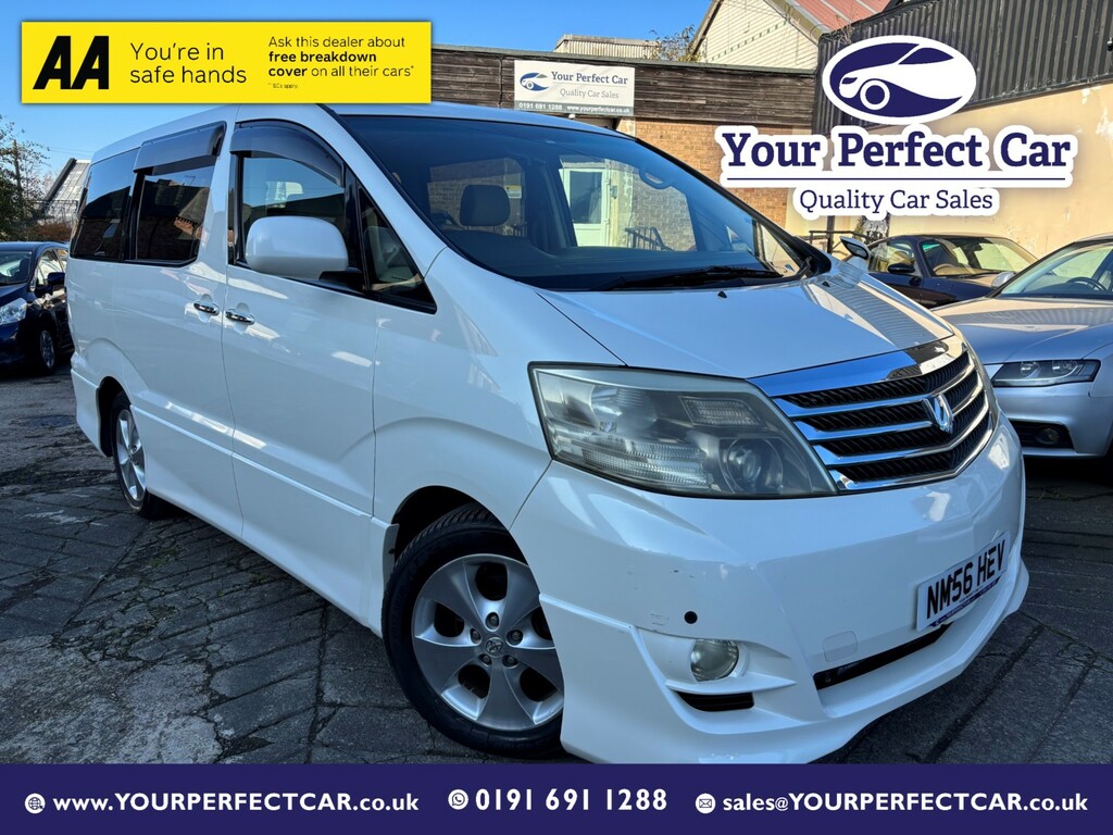 Toyota Alphard - White