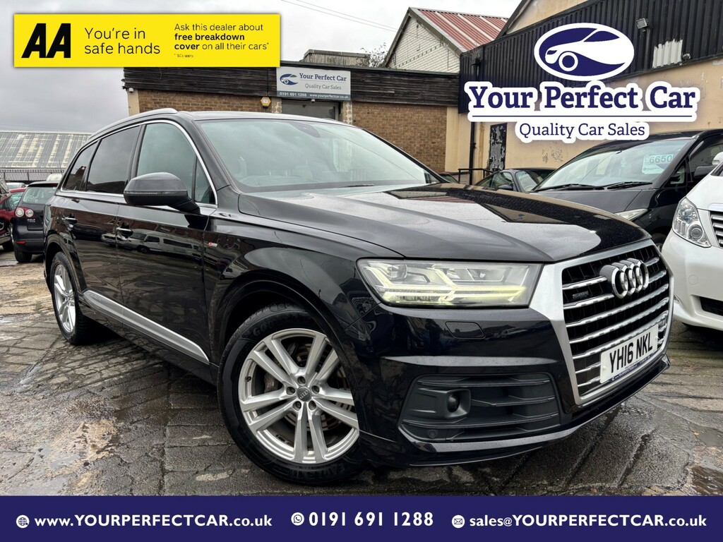 Audi Q7 3.0 Tdi V6 S Line Black