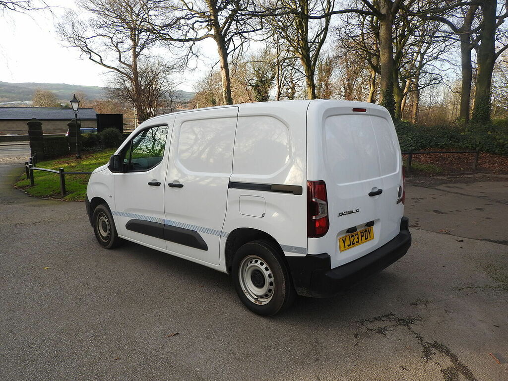 Fiat Doblo 1.5 Bluehdi 650Kg Panel Van Swb YJ23PDY White #5